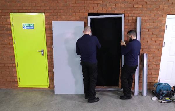 Установить короб в проём Установить короб в проём