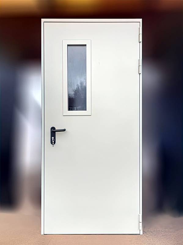 Однопольная дверь со стеклом Однопольная дверь со стеклом